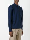 longsleeved polo shirt
