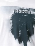palm tree print T-shirt