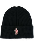 logo patch beanie