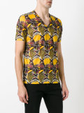 geometric print T-shirt