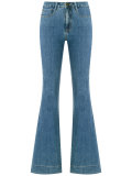 flared jeans