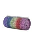 'Trinket' rainbow clutch