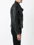 zip up biker jacket 