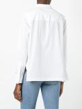 band collar shirt