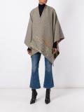 patterned cape 