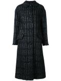 tweed long coat