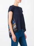 Tribal Lace open back T-shirt