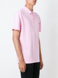embroidered logo polo shirt