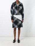A-line check skirt 