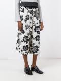 floral print trousers