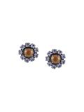 stone embellished earrings