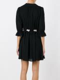 embroidered ruffle dress 