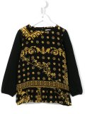 'Majolica' print blouse
