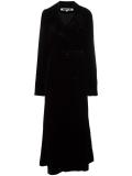 velvet trench coat