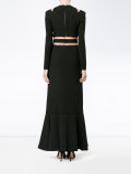 cut-out long dress