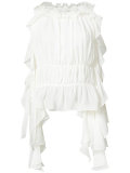 ruffled blouse 
