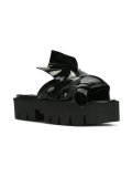 flat bow platform sandals