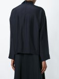 loose-fit turtleneck blouse