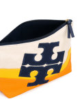 Beach logo clutch