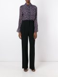 printed top jumpsuit