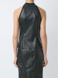 leather top