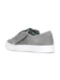 front bow slip-on sneakers