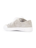 perforated decoration sneakers