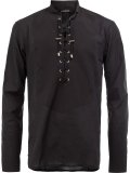 lace up front shirt