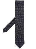 polka dot patterned tie