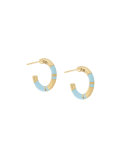 small hoop Positano earrings