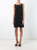 studded shift dress