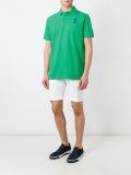 embroidered logo polo shirt