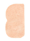 B logo sticker 