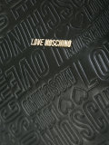 embossed logo tote 