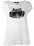 tweed detail Choupette T-shirt