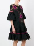 embroidered flute dress