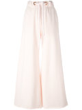 rope belt palazzo pants