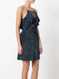ruffled dress