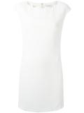 studded trim dress
