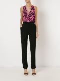 mid-rise tailored trousers