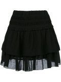 ruffled layered skirt