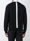 mask print sweatshirt