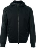 hooded zipped jacket