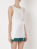 plain wrap fastening blouse