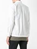 drawstring pull shirt jacket