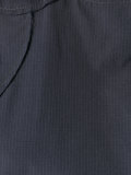 pinstripe Circle shoulders dress