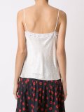 silk embroidered top