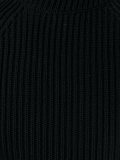 ribbed roll neck jumper
