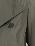 double breasted military coat