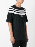 striped chest T-shirt